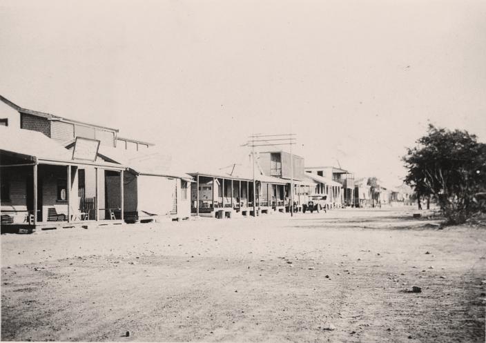 Carnarvon Street, the main street of Broome. 